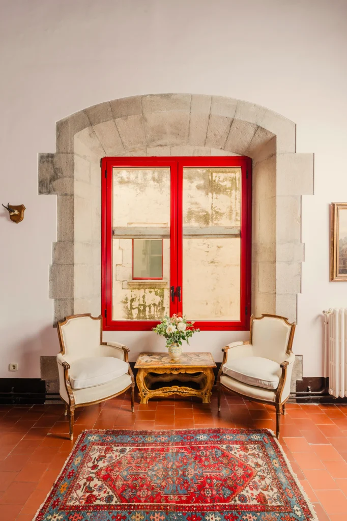 Espacio de lectura con encanto.
